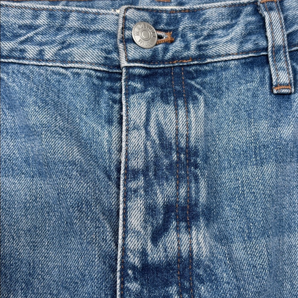 Madewell Women’s 100% Cotton Darted Barrel Leg Button Fly Jean 31 - Picture 6 of 12